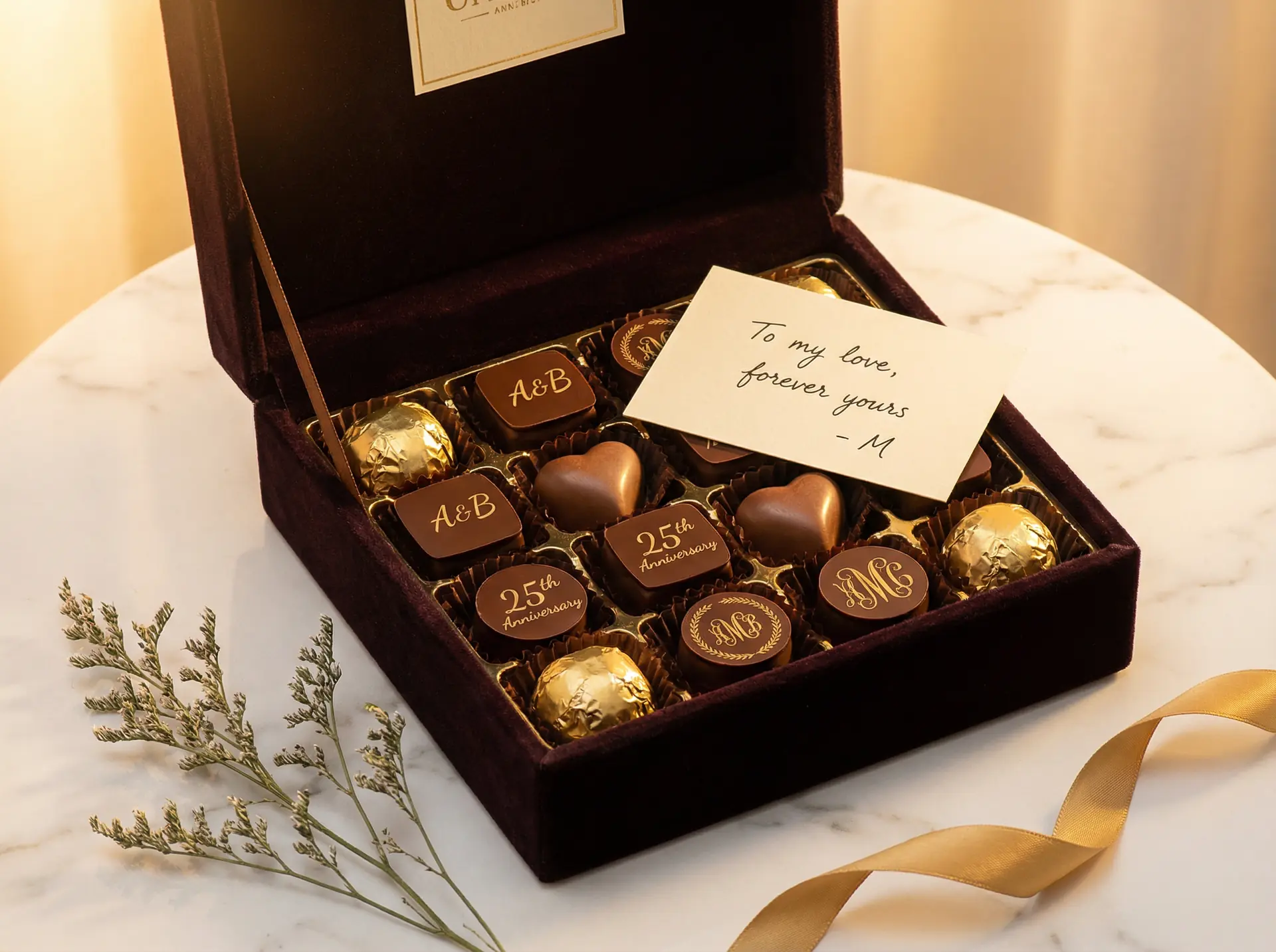 私人订制巧克力预览 - 糖心vlog ，专属刻字服务